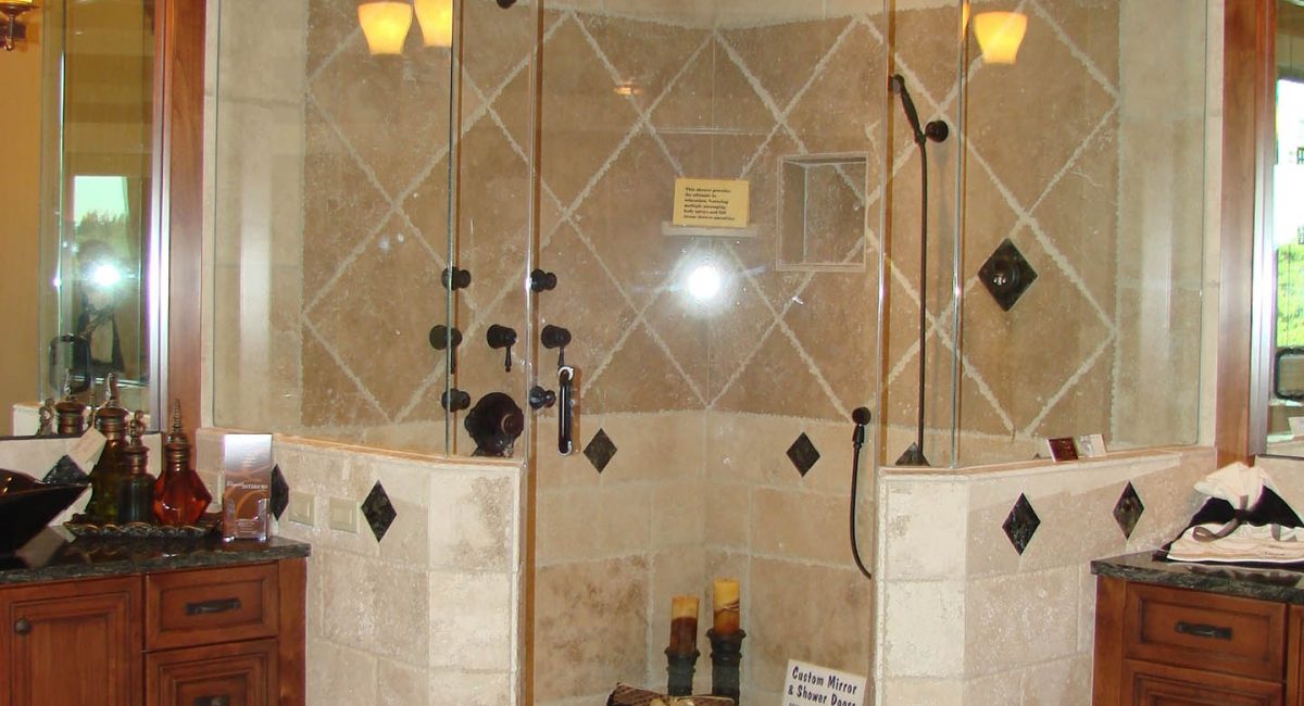 tile shower remodeling