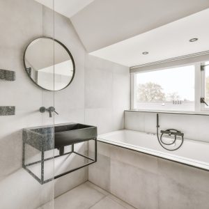 Stylish bathroom design